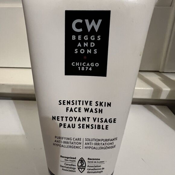 CW Beggs and Sons Sensitive Skin Face Wash for Men, Sealed 5fl Oz/150ml - Picture 2 of 6